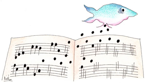Colour cartoon by Mitra Divshali, published in Diario della settimana
